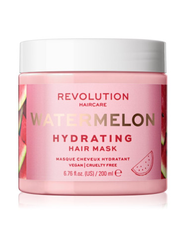 Revolution Haircare Hair Mask Watermelon хидратираща маска за коса 200 мл.