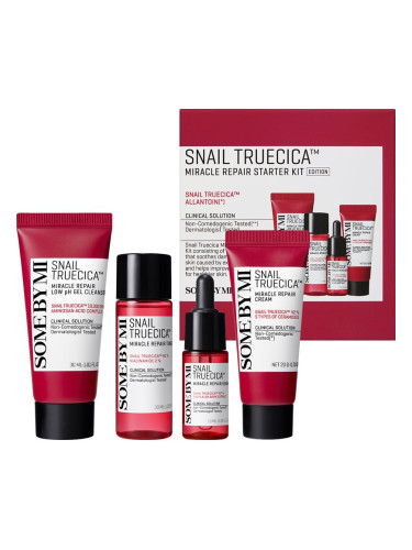 Some By Mi Snail Truecica Miracle Repair Starter Kit подаръчен комплект за чувствителна кожа склонна към акне