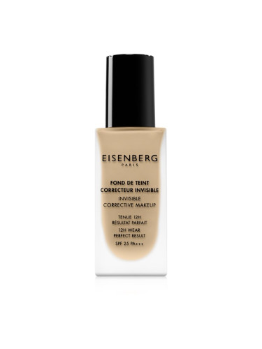 Eisenberg Le Maquillage Fond De Teint Correcteur Invisible фон дьо тен за естествен вид SPF 25 цвят 0S Natural Sable / Natural Sand 30 мл.