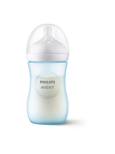 Philips Avent Natural Response 1 m+ бебешко шише Blue 260 мл.