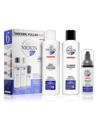Nioxin System 6 изгодна опаковка (за разредена коса)