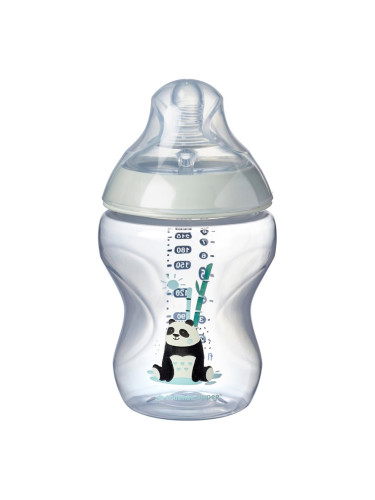 Tommee Tippee Closer To Nature Anti-colic Kindness бебешко шише Slow Flow 0m+ 260 мл.