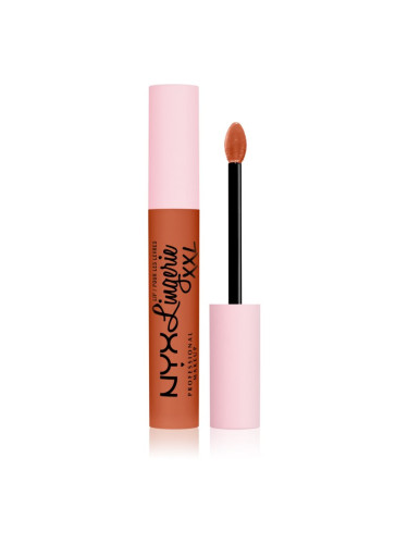 NYX Professional Makeup Lip Lingerie XXL течно червило с матиращ завършек цвят 26 Gettin Caliente 4 мл.