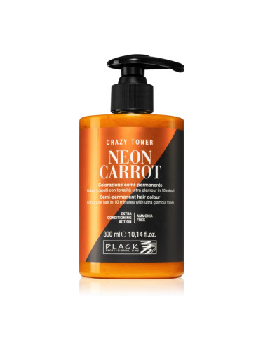 Black Professional Line Crazy Toner цветен тонер Neon Carrot 300 мл.