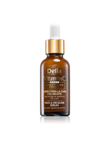 Delia Cosmetics Vitamine C озаряващ серум с витамин С на лицето и шията 30 мл.