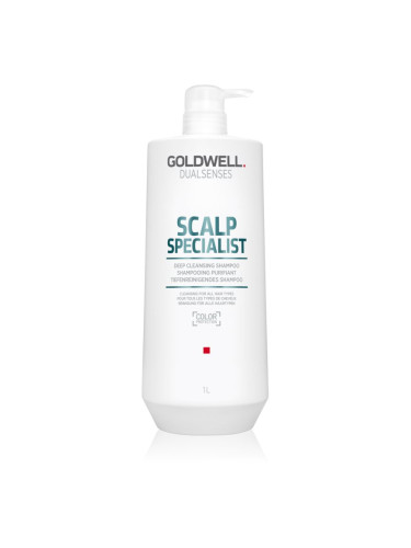 Goldwell Dualsenses Scalp Specialist дълбоко почистващ шампоан за всички видове коса 1000 мл.