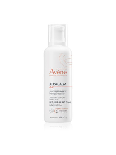 Avène XeraCalm A.D. Lipid-Replenishing Cream релипидиращ крем за суха към атопична кожа 400 мл.