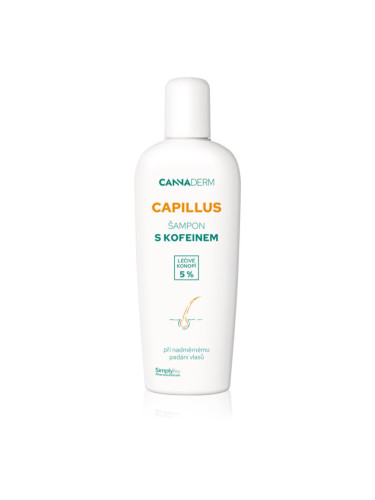 Cannaderm Capillus Caffeine shampoo шампоан с конопено масло 150 мл.