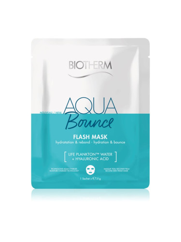Biotherm Aqua Bounce Flash Mask платнена маска 35 гр.