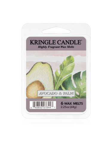 Kringle Candle Avocado & Palm восък за арома-лампа 64 гр.