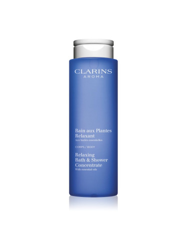 Clarins Relax Bath & Shower Concentrate Гел за душ и вана с есенциални масла 200 мл.