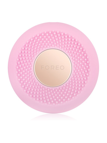 FOREO UFO™ Mini звуков уред за ускоряване ефекта на маските за лице малка опаковка Pearl Pink 1 бр.