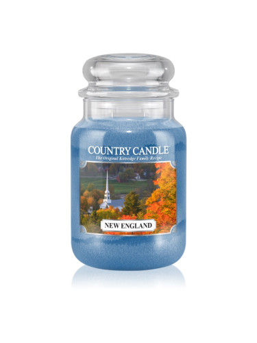 Country Candle New England ароматна свещ 652 гр.