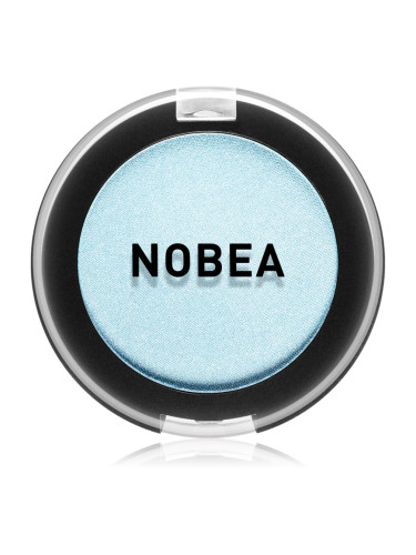 NOBEA Day-to-Day Mono Eyeshadow сенки за очи с блясък цвят Pastel sky 3,5 гр.