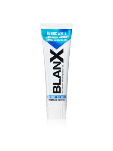BlanX Nordic White избелваща паста за зъби с минерали 75 мл.