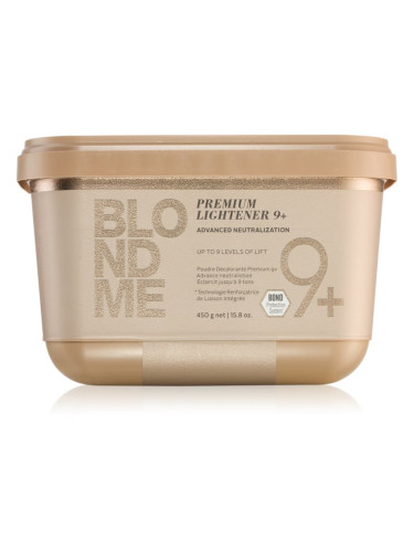 Schwarzkopf Professional Blondme Premium Lightener 9+ безпрахова пудра премиум за изсветляване 9+ 450 гр.