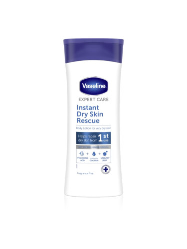 Vaseline Dry Skin Rescue тоалетно мляко за тяло за суха кожа 400 мл.