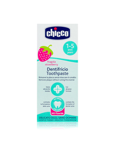 Chicco Toothpaste 1-5 years паста за зъби за деца Strawberry 50 мл.