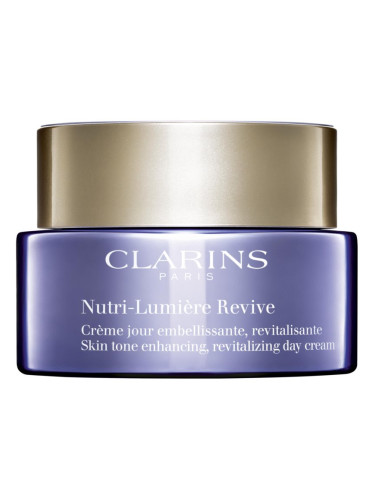 Clarins Nutri-Lumière Revive дневен ревитализиращ и регенериращ крем за зряла кожа 50 мл.