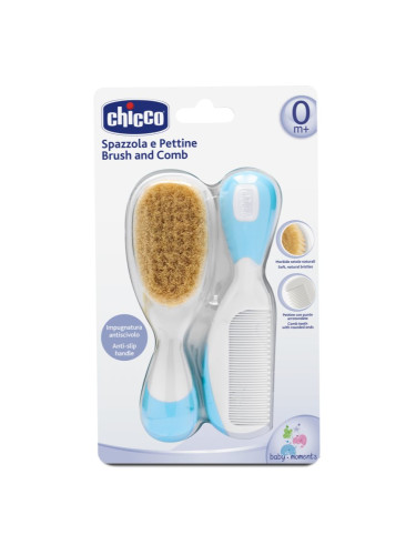 Chicco Baby Moments комплект За коса 0m+ Blue