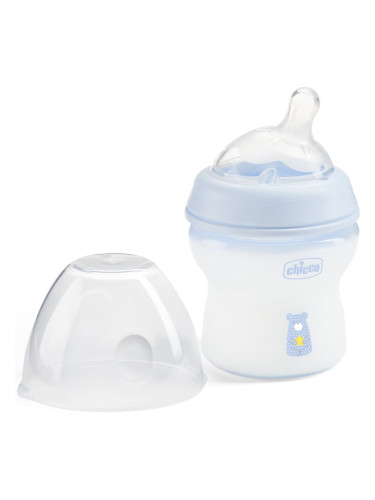 Chicco Natural Feeling Boy бебешко шише 0m+ 150 мл.