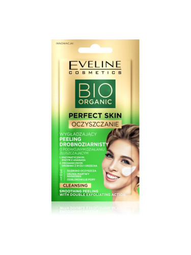 Eveline Cosmetics Perfect Skin Double Exfoliation изглаждащ пилинг 2 в 1 8 мл.
