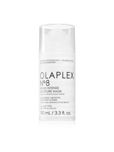 Olaplex N°8 Bond Intense Moisture Mask интензивна хидратираща маска за блясък и мекота на косата 100 мл.