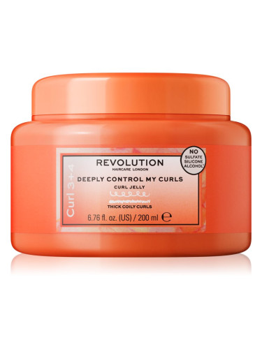 Revolution Haircare My Curls 3+4 Deeply Control My Curl стилизиращо желе за къдрава коса 200 мл.