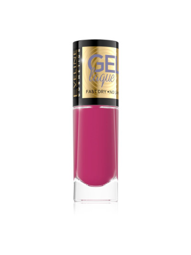 Eveline Cosmetics 7 Days Gel Laque Nail Enamel гел лак за нокти без използване на UV/LED лампа цвят 134 8 мл.