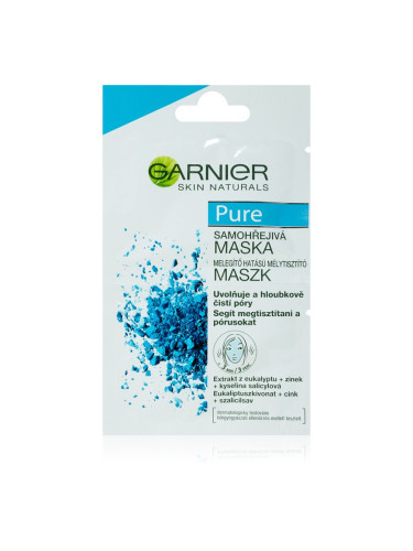 Garnier Pure маска за лице за проблемна кожа, акне 2x6 мл.