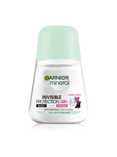 Garnier Mineral Invisible рол- он против изпотяване за жени 48h 50 мл.