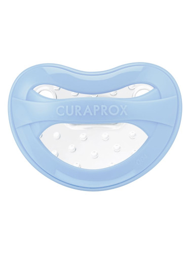 Curaprox Baby Size 0, 0-7 Months биберон Blue 1 бр.