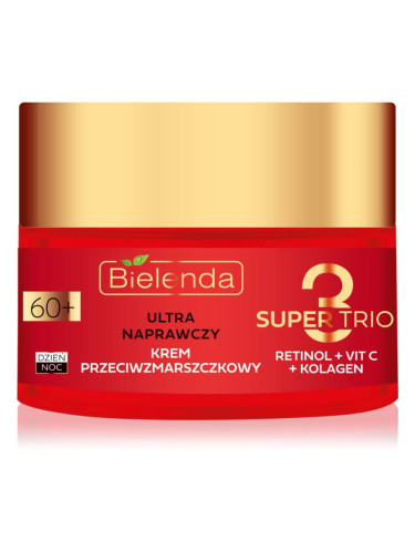 Bielenda Super Trio коригиращ крем против бръчки 60+ 50 мл.