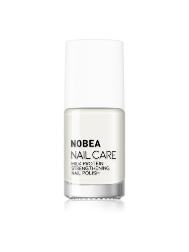 NOBEA Nail Care Milk Protein Strengthening Nail Polish подсилващ лак за нокти 6 мл.
