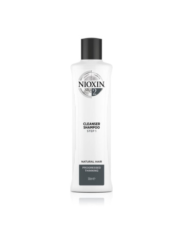 Nioxin System 2 Cleanser Shampoo почистващ шампоан за фина към нормална коса 300 мл.