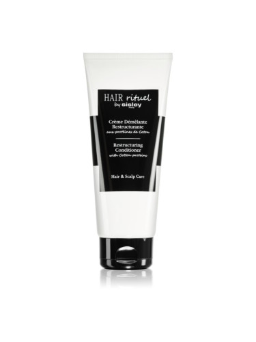 Hair Rituel by Sisley Restructuring Conditioner with Cotton proteins изглаждащ балсам срещу късане на косата с протеини 200 мл.