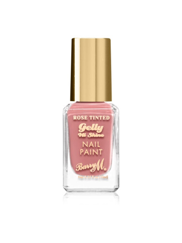 Barry M Gelly Hi Shine Rose Tinted лак за нокти цвят Crushed 10 мл.