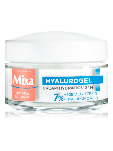 MIXA Hyalurogel Light хидратиращ крем за лице с хиалуронова киселина 50 мл.