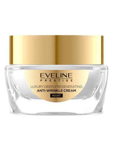 Eveline Cosmetics 24K Snail & Caviar нощен крем против бръчки с екстракт от охлюв 50 мл.