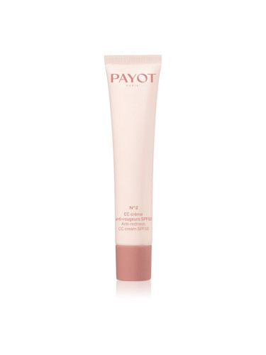 Payot N°2 CC Crème Anti-Rougeurs SPF 50 CC крем против зачервяване на кожата SPF 50+ 40 мл.