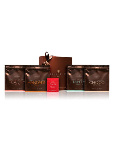 COCOSOLIS Luxury Coffee Scrub Box комплект(за мека и гладка кожа)