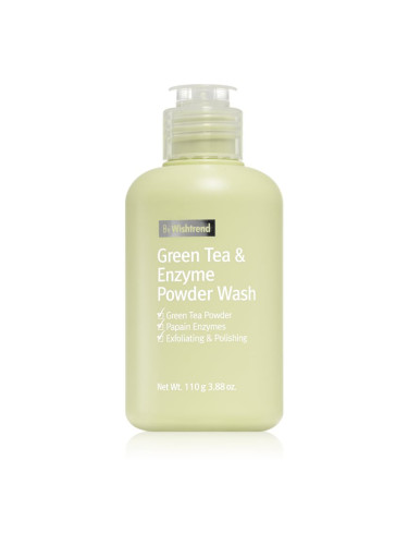 By Wishtrend Green Tea & Enzyme нежна почистваща пудра 110 гр.