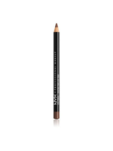 NYX Professional Makeup Eye and Eyebrow Pencil прецизен молив за очи цвят Dark Brown 1.2 гр.