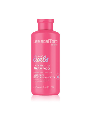 Lee Stafford For The Love Of Curls Shampoo шампоан за чуплива и къдрава коса 250 мл.