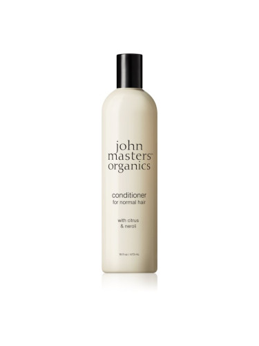 John Masters Organics Citrus & Neroli Conditioner хидратиращ балсам за нормална коса без блясък 473 мл.