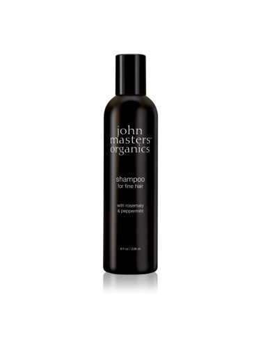 John Masters Organics Rosemary & Peppermint Shampoo for Fine Hair шампоан за тънка коса 236 мл.