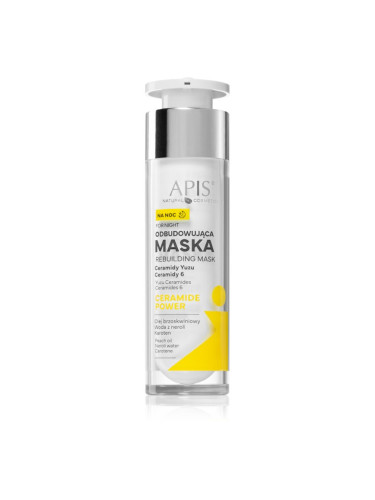 Apis Natural Cosmetics Ceramide Power възстановяващ нощен крем-маска  с церамиди 50 мл.
