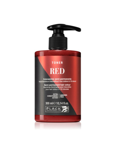 Black Professional Line Toner тонер за естествени нюанси Red 300 мл.