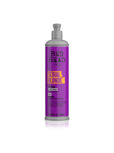 TIGI Serial Blonde Restoring Conditioner възстановяващ балсам за блонд коса и коса с кичури 400 мл.