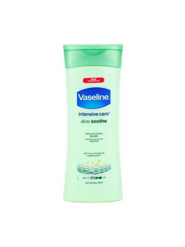 Vaseline Aloe Soothe хидратиращо мляко за тяло с алое вера 400 мл.